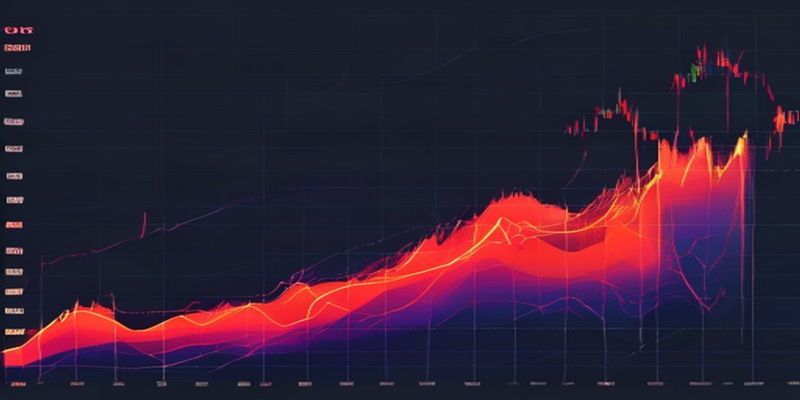 chart showing RSI overbought signal with price spike